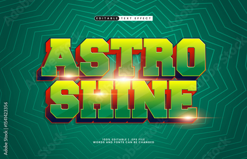 astro shine editable text effect with a galaxy and space text effect