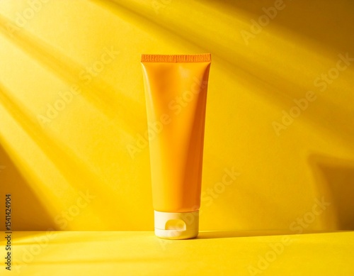 튜브 형태의 선크림, 여름용품 Tube-type sunscreen, summer product
