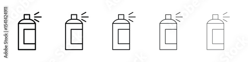 Spray can icon for mobile concept and web design.