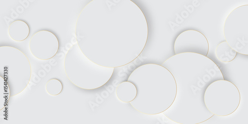 Abstract background with gray and gold circle. abstract digital hi tech concept background technology. Perfect for showcasing food or for use in kitchen and dining-related design, vector illustration.