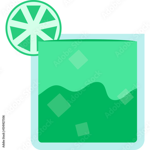 Coctail Drink Illustration