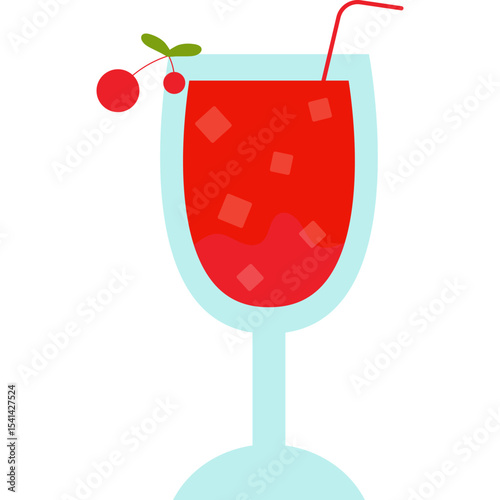 Coctail Drink Illustration