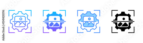 Image Processing Multi Style Icon Set