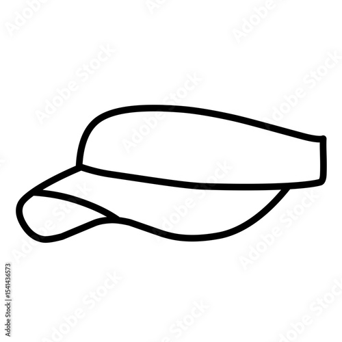 Doodle hat vector