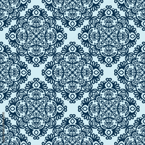250640 blue line scribble repeat pattern, seamless floral scribble pattern background, motifs floral hand drawn, scribble style, ogee pattern, design for seamless floral pattern, printing, wrapping, 