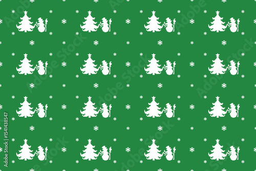 Seamless Christmas Pixel Vector Pattern. Bright and Colorful Festive Design for Fabric, Wrapping Paper, Packaging, and Crafts.