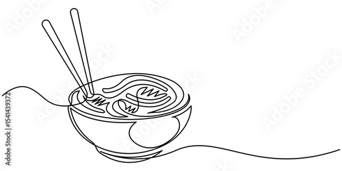 chow mein Continuous one line drawing, One line illustration of ramen bowl, 
 Link ×Title:
Vector illustration of spaghetti isolated on white background for kids coloring activity worksheet/workbook.