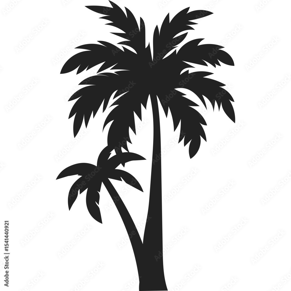 Fototapeta premium Palm Tree Silhoutte
