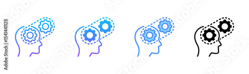 Skills Multi Style Icon Set
