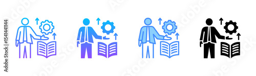 Skill Multi Style Icon Set