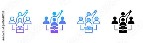 Internship Multi Style Icon Set