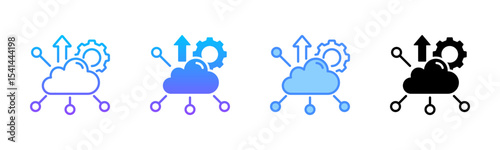 Deployment Multi Style Icon Set