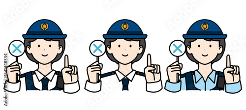 女性警察官1 これ だめ