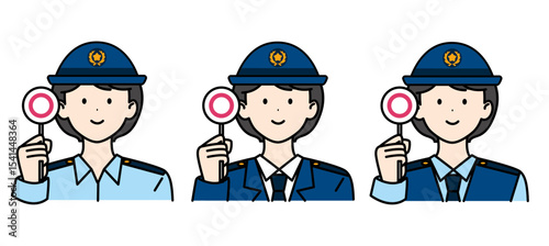 女性警察官2 OK