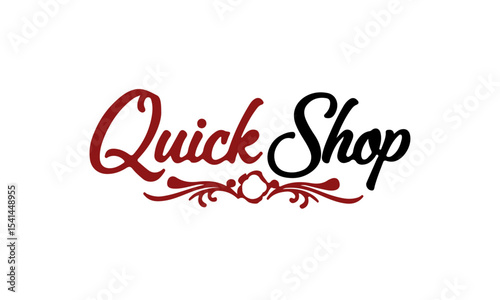 Attractive Brand Name Design. vector template