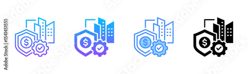 Solvency Multi Style Icon Set