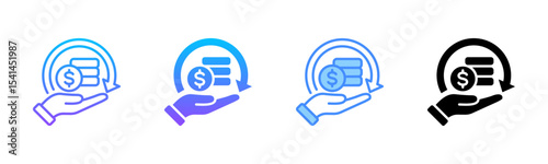 Capital Multi Style Icon Set