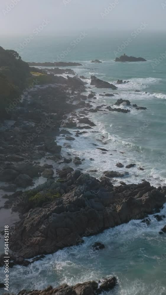 Aerial view of Mount Maunganui beachfront, Tauranga, New Zealand Aerial view of Mount Maunganui beachfront, Tauranga, New Zealand