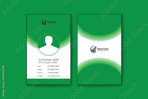 modern clean minimal business card or visiting card design