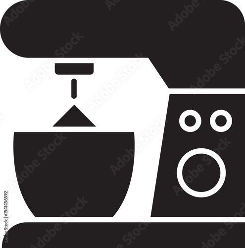 Coffee Machine Vector Icon Stock Illustration