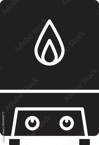 Heater Vector Icon Stock Illustration