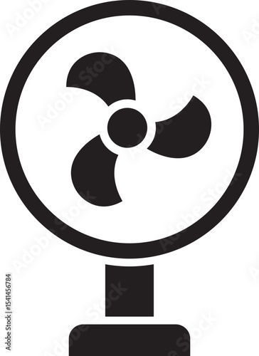 Fan Vector Icon Stock Illustration