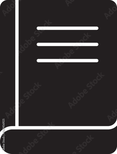 Book Vector Icon Stock Illustration