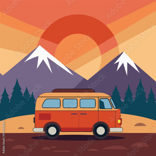 vector illustration of a car