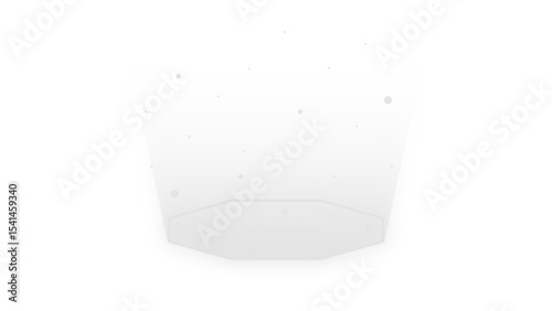 Transparent abstract polygonal shape PNG, a soft, subtle geometric overlay ideal for modern placeholders, UI elements, and minimalist design accents.
