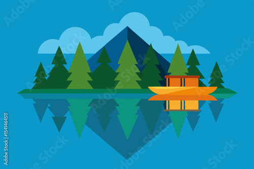 Serene Lakeside Cabin Retreat Mountain Views and Tranquil Waters