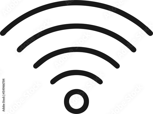 Wifi Logo - Wifi signal strength indicator display