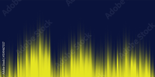 dot grunge. Yellow halftone on blue background. Vector dotted sparkles or halftone shine pattern texture Pop Art Style Background. vector illustration