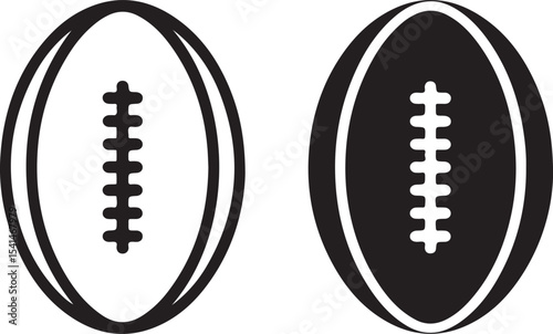 Quarterback Passing Silhouette

American Football Tackle Scene Vector

Helmet and Ball Sports Icon Design

Running Back Charging Silhouette

Touchdown Celebration Pose Vector