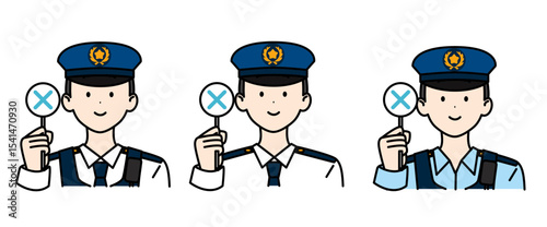 男性警察官1 だめ