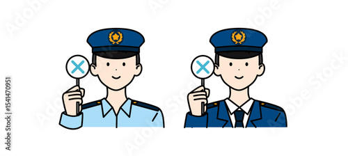 男性警察官2 だめ