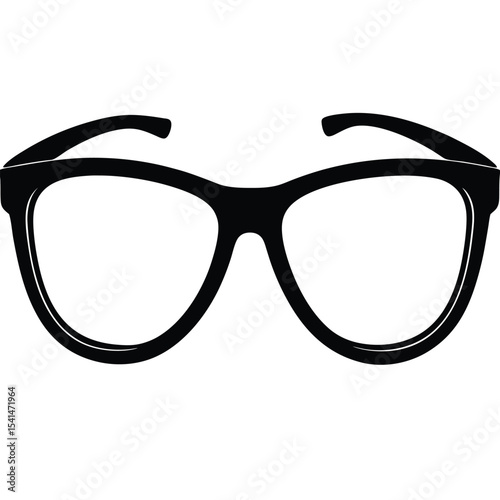 Stylish Black Eyeglasses Classic Frames, Modern Look