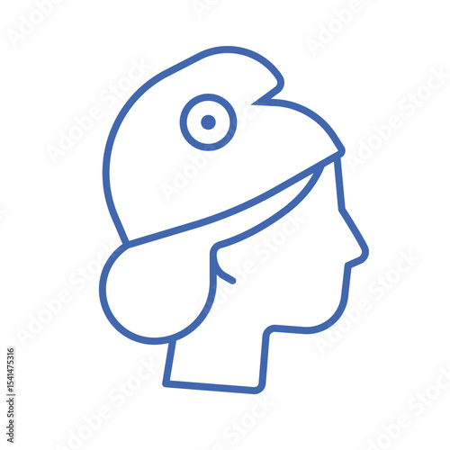 icône de Marianne française symbole de la révolution