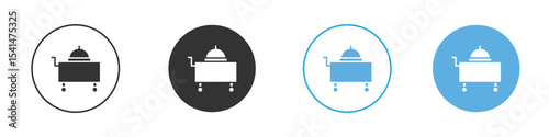 Room service icon Logo Template Design set
