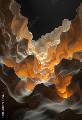 Creative Abstract and Artistic Background Collection with Pastel, Volumetric, and Hand-Drawn Elements