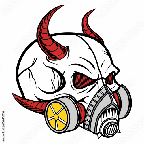 red devil skull