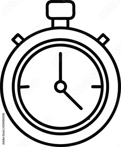 stopwatch vector icon
