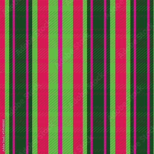 Green and Red Plaid Seamless Pattern Design