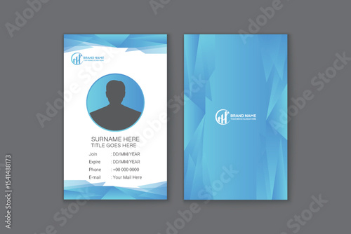 Professional modern clean minimal business card or visiting card design