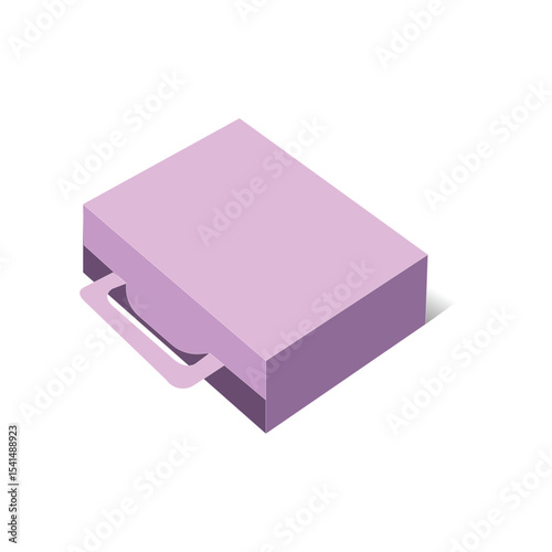 Costum tuck end box lock inserts 3D template