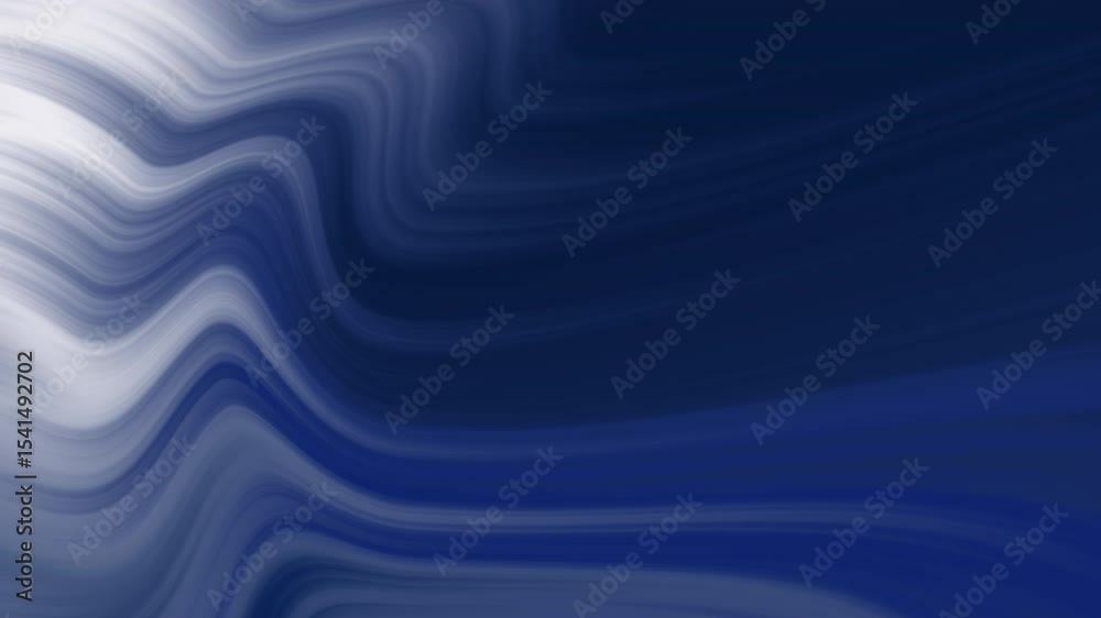 Astratto flusso blu e bianco