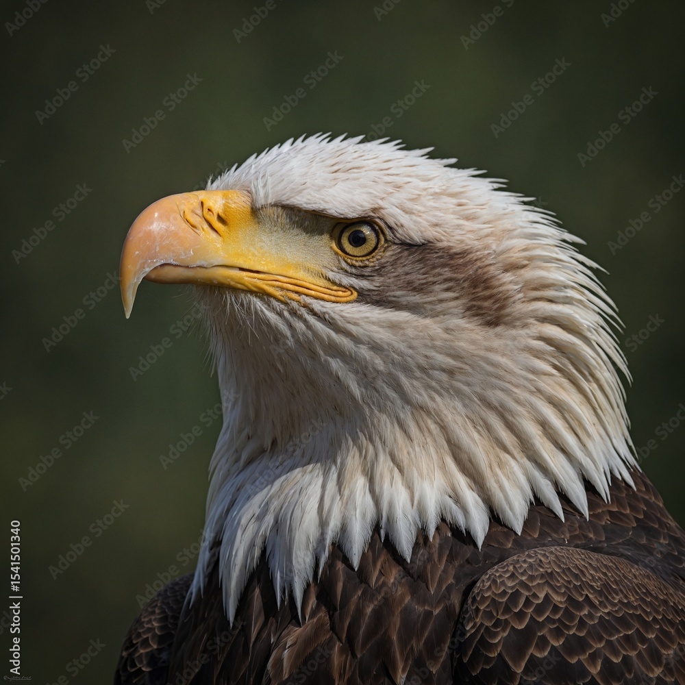 Obraz premium american bald eagle