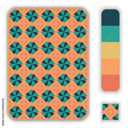 Colorful Seamless Tile Pattern