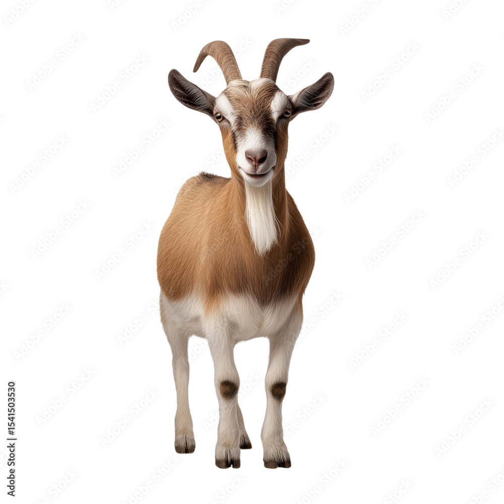 Fototapeta premium sheep isolated on white or transparent background 