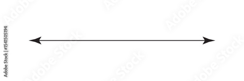 Black arrow , arrow isolated on white background, right arrow, bold arrow, thin arrow.