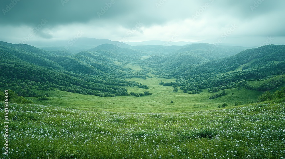 Fototapeta premium mountain landscape in summer